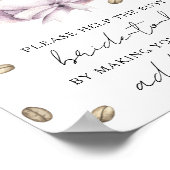 Liefde is brouwen Help de drukke bruid Adres Poster (Hoek)