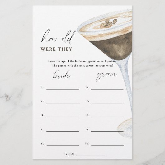 Liefde is brouwen Hoe oud waren ze bruids (Voorkant)