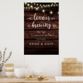 Liefde is Brouwen, Huwelijksrepetitie Diner, Rusti Poster (Keuken)