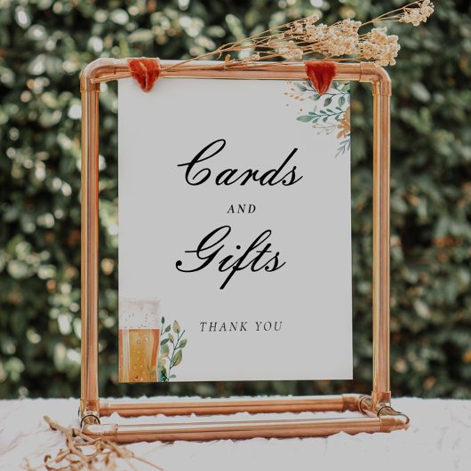 Liefde is Brouwen Kaarten Geschenken Vrijgezellenf Poster