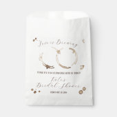 Liefde is Brouwen, Koffie, Vlekken, Vrijgezellenfe Bedankzakje (Voorkant)