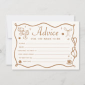 Liefde is Brouwen Koffie Vrijgezellenfeest Advies  Kaart (Voorkant)