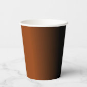 Liefde is Brouwen Terracotta & Zwart Vrijgezellenf Papieren Bekers (Achterkant)