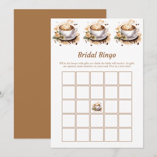 Liefde is Brouwen Vrijgezellenfeest Bingo Game Kaa Kaart (Voorkant / Achterkant)