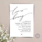 Liefde is Brouwen, Vrijgezellenfeest Feestviering Kaart