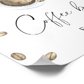 Liefde is brouwen Vrijgezellenfeest koffiebar Poster (Hoek)