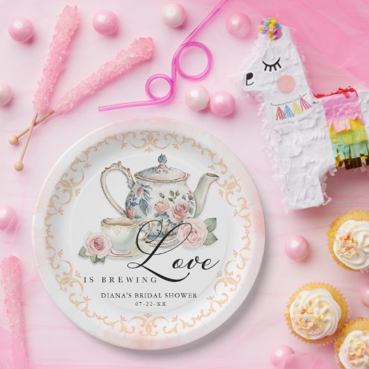 Liefde is Brouwen Vrijgezellenfeest Papier Bord (Feest)