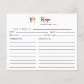 Liefde is Brouwen Vrijgezellenfeest Recept Kaart (Voorkant)