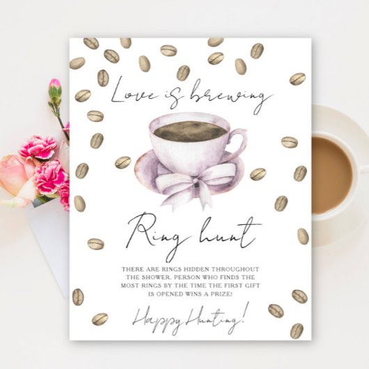 Liefde is brouwen vrijgezellenfeest Ring jacht spe Poster