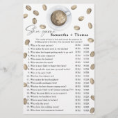 Liefde is brouwen vrijgezellenfeest Schoen spel (Voorkant)