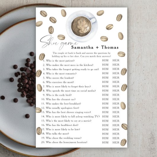 Liefde is brouwen vrijgezellenfeest Schoen spel