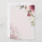 Liefde is Brouwen Vrijgezellenfeest Waterverf Roze Kaart (Achterkant)