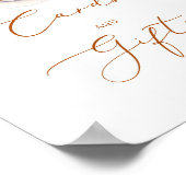 Liefde is brouwende kaarten en cadeaus poster (Hoek)