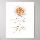 Liefde is brouwende kaarten en cadeaus poster (Voorkant)