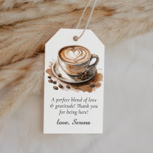 Liefde is Brouwende Koffie Shower Bedankt Favor