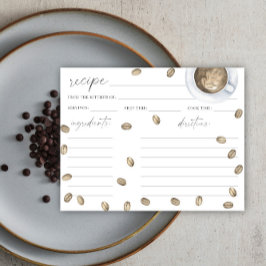 Liefde is bruiloft koffie bruidsbruiloft recept