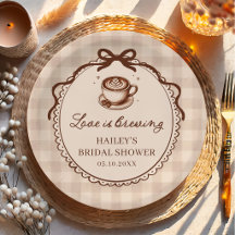 Liefde is Bruisende Koffie Bruiloft Bruidsshower P