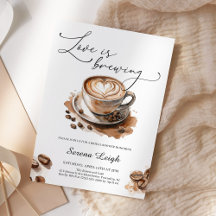 Liefde is Bruisende Koffie Bruiloft Brunch
