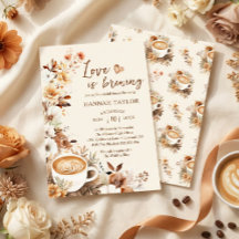 Liefde is Bruisende Koffie Bruiloft Feest