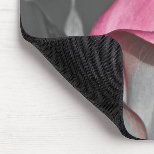 Liefde is de breekbare bloem van... muismat (Hoek)