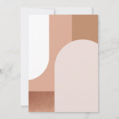 Liefde is de foto van patiënt Geometric Blush Coup Save The Date (Achterkant)