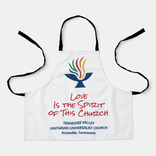 Liefde is de Geest - TVUUC Schort (Voorkant)