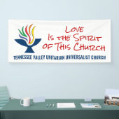 Liefde is de Geest - TVUUC Spandoek (Beurs)