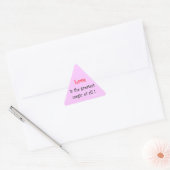 Liefde is de grootste Magie van allemaal!  Sticker (Envelop)
