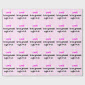 Liefde is de grootste Magie van allemaal! - verpak Cadeaupapier (Vlak)