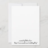 Liefde is de grootste Magie van alles!-Uitnodiging Kaart (Achterkant)