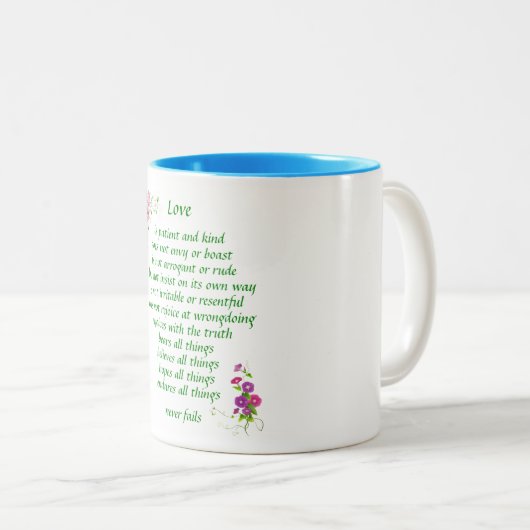 Liefde is de grootste Mok (Voorkant rechts)