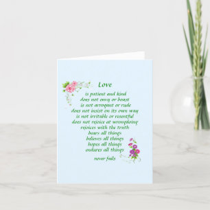 Liefde is de grootste notiecard notitiekaartje