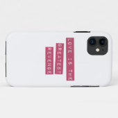Liefde is de grootste omzet Case-Mate iPhone case (Achterkant (horizontaal))