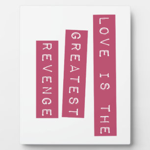 Liefde is de grootste omzet fotoplaat