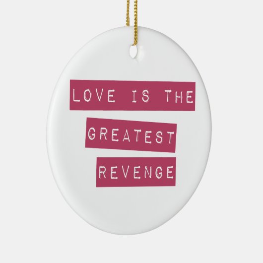 Liefde is de grootste omzet keramisch ornament (Rechts)