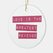 Liefde is de grootste omzet keramisch ornament (Links)