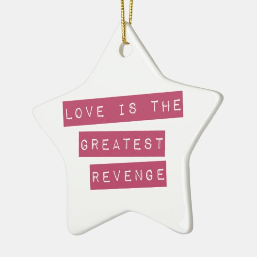 Liefde is de grootste omzet keramisch ornament (Links)