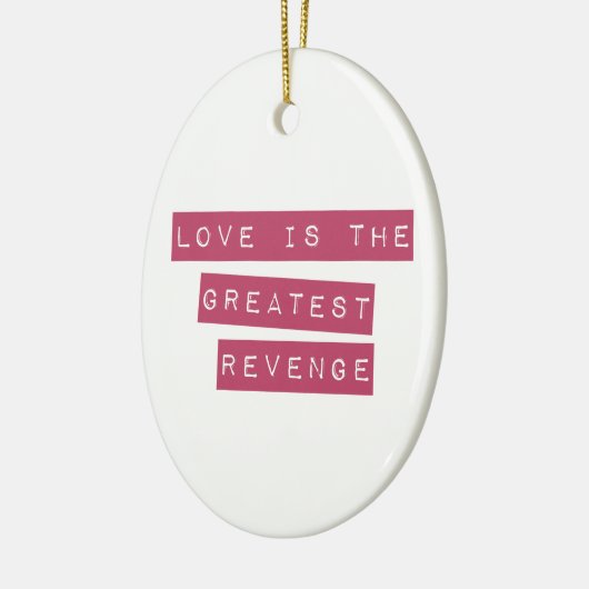 Liefde is de grootste omzet keramisch ornament (Links)