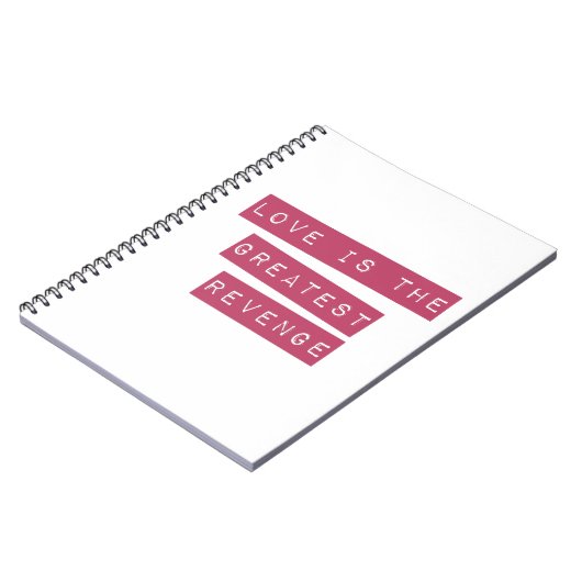 Liefde is de grootste omzet notitieboek (Linkerzijde)