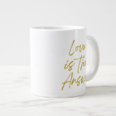 Liefde is de Mok 20 oz Jumbo (Voorkant rechts)
