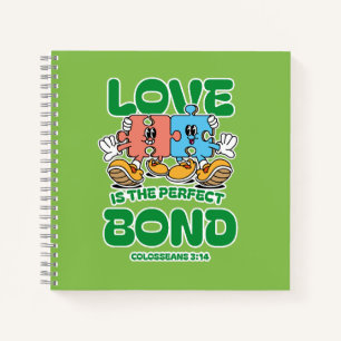Liefde is de Perfecte Band Notitieboek
