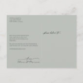 Liefde is de uitstelfase van de bruiloft van de pa briefkaart (Achterkant)