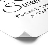 Liefde is de zoete Eucalyptus Greenery Leaves Foli Poster (Hoek)