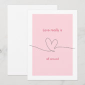 Liefde is echt overal kaart (Voorkant / Achterkant)