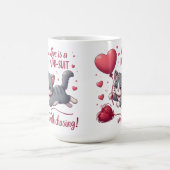 Liefde is een achtervolging waard om Schattigee ka Koffiemok (Center)