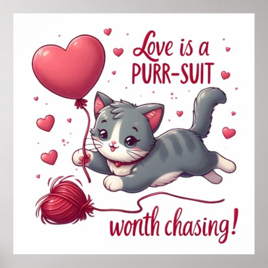 Liefde is een achtervolging waard om Schattigee ka Poster (Voorkant)