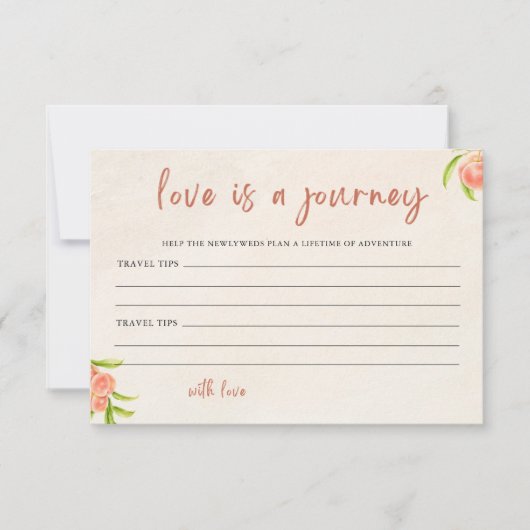 Liefde is een Adventure Journey Vrijgezellenfeest  Bedankkaart (Voorkant)