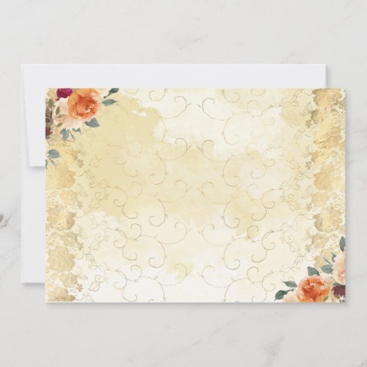 Liefde is een Avontuur Bruidsdouche Kaart (Achterkant)