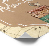 Liefde is een Avontuur Bruidsfeest Poster (Hoek)