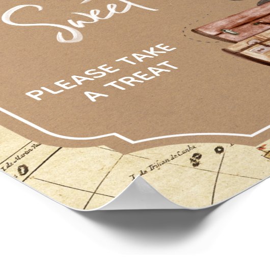 Liefde is een Avontuur Bruidsfeest Poster (Hoek)